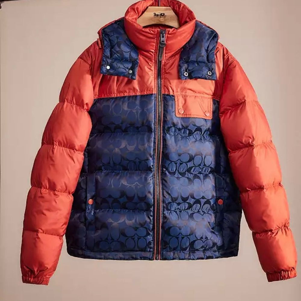 Signature Hooded Puffer Jacket